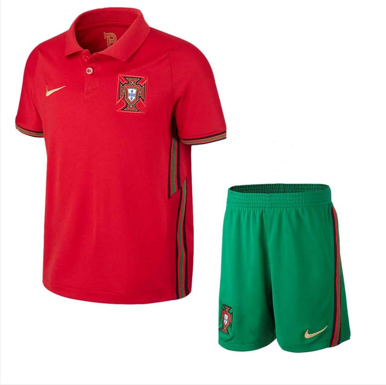 prima maglia portogallo bambino 2020-2021
